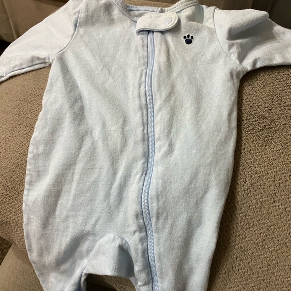 Carter's Other - Newborn blue onesie